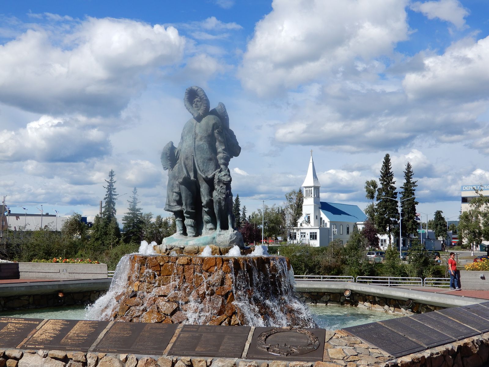 Monument in Fairbanks
