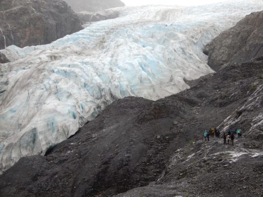 Exit Gletscher in Alaska